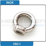Ecron à anneau comparable DIN 582 Inox