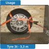 Tyre 3t-3,3m