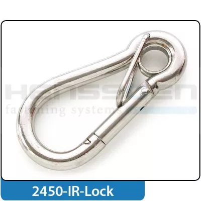 Mousqueton standard 6 Inox