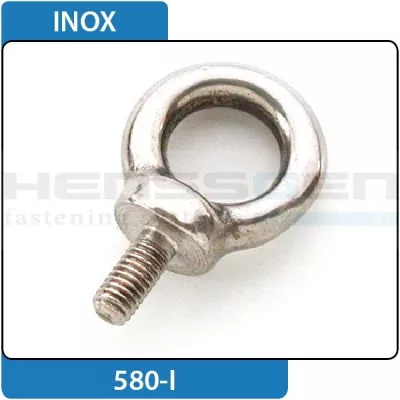 Vis à anneau comparable DIN 580 Inox AISI 304 / A2