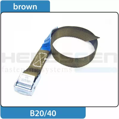 Sangle 20 mm avec tendeurs à griffes