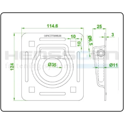 Hooks and anchor points for trailers